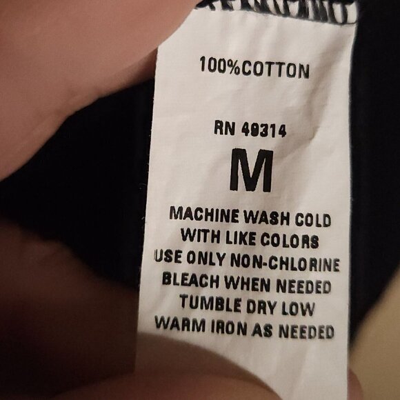 Champion Womens University Of Missouri Black Distressed Look Shirt Medium - Picture 5 of 5